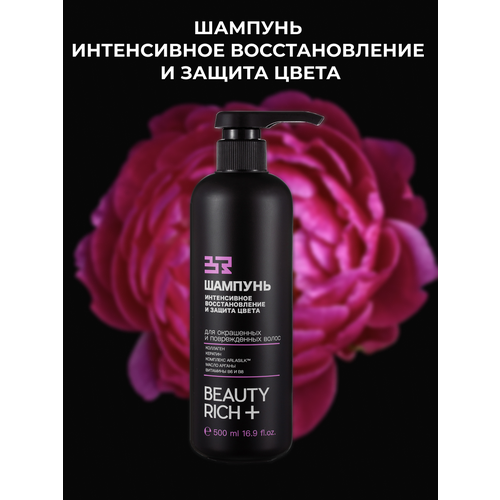 Шампунь Интенсивное восстановление и защита цвета Beauty Rich, 500 мл