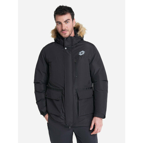 Куртка Lotto MEN'S PADDED JACKET, размер 52-54, черный