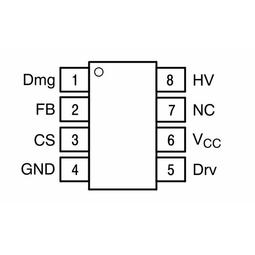 Микросхема NCP1207ADR2G