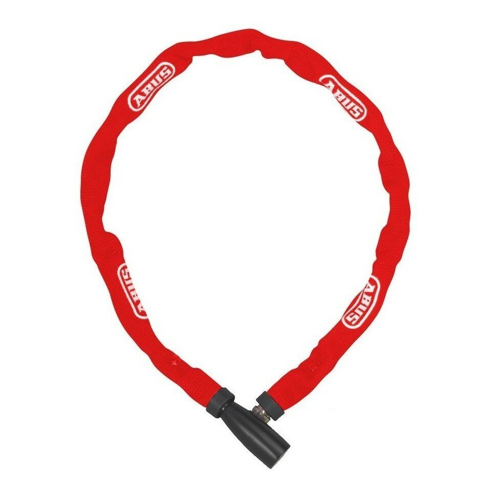 Велозамок цепной ABUS Web 1500/60, с ключом, красный