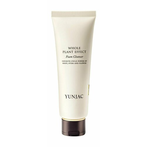 Очищающая пенка для сухой кожи лица Yunjac Whole Plant Effect Foam Cleanser