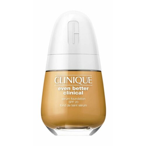 Тональное средство для лица на основе трех технологий сыворотки WN 104 Toffee Clinique Even Better Clinical Serum Foundation SPF 20 clinique even better clinical foundation тональный крем even better clinical 30 мл cn 78 nutty