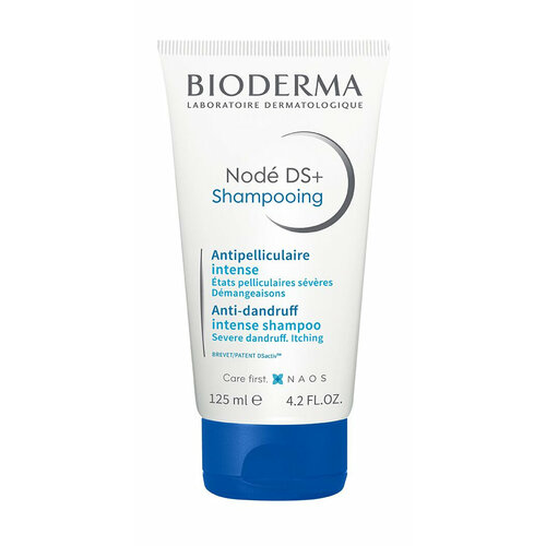 Шампунь против перхоти зуда и шелушения Bioderma Node DS+ Anti Dandruff Intense Shampoo