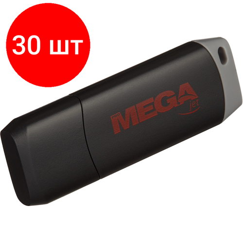 Комплект 30 штук, Флеш-память Promega Jet 16GB USB3.0/черн пластик/под лого NTU181U3016GBK