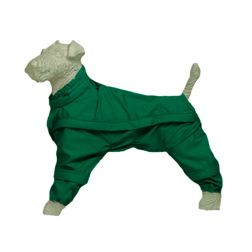 Комбинезон от клещей для КАВАЛЕР-КИНГ-ЧАРЛЬЗА-СПАНИЕЛЯ кобеля, цвет зеленый