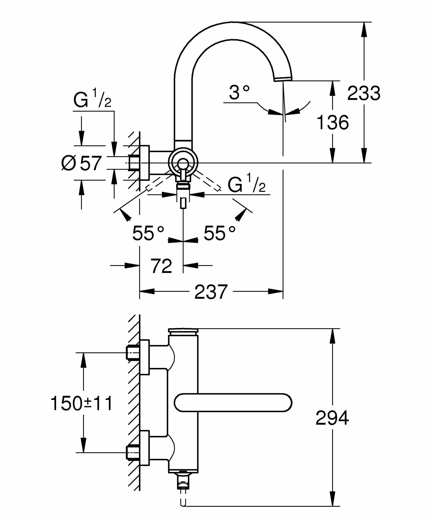 Смеситель Grohe - фото №2