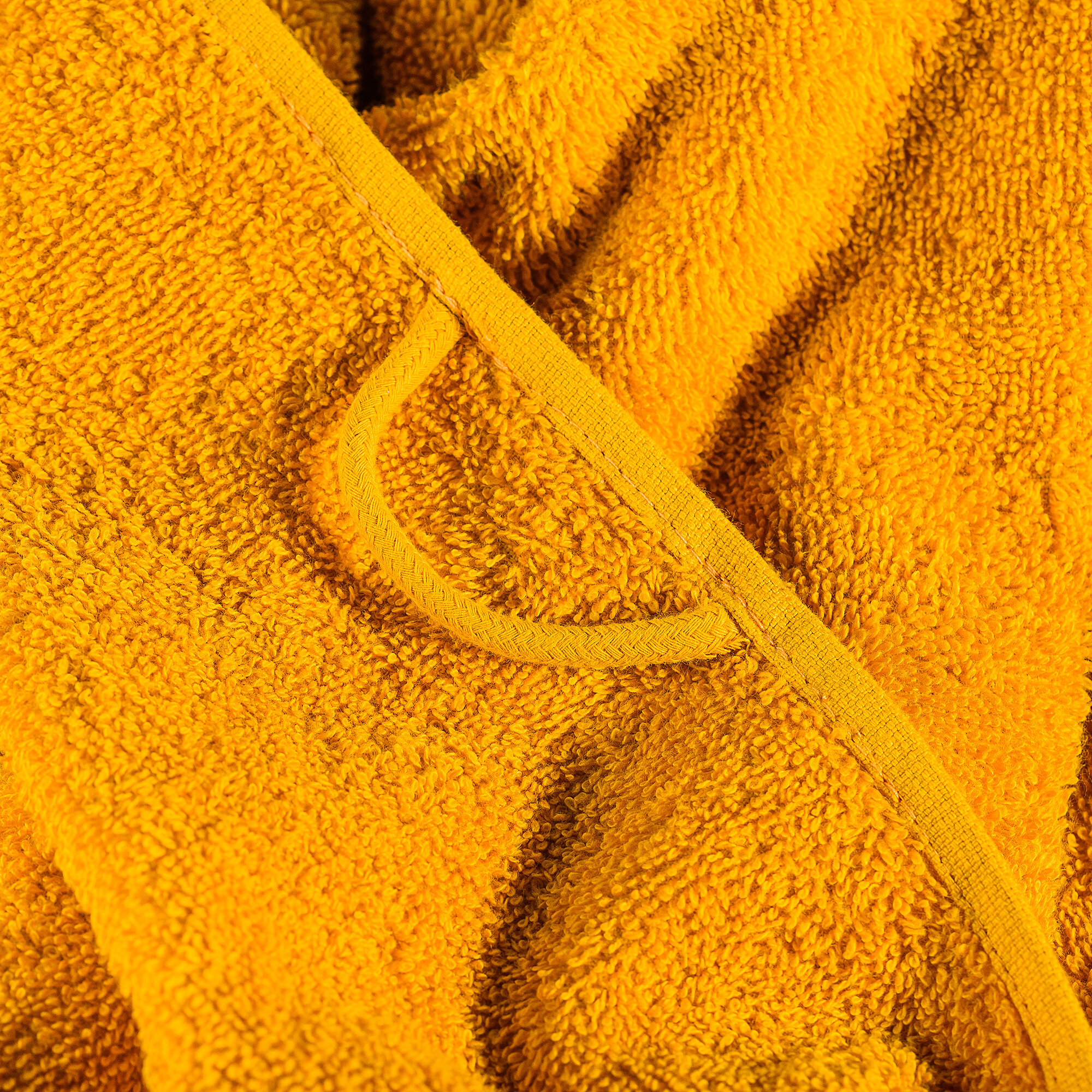 Полотенце Los Muertos для ванной 70х140 см., цвет желтый - фотография № 6