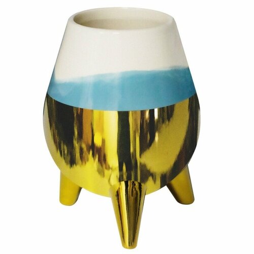 Вазон 13 x 17 см J. KERSTEN BV Coastal Living голубой