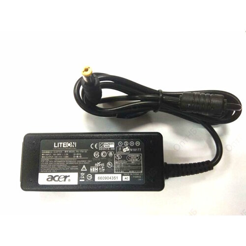 Блок питания Acer 5.5x1.7мм, 30W (19V, 1.58A) без сетевого кабеля блок питания зарядка для ноутбука acer 19v 1 58 30w штекер 5 5x1 7