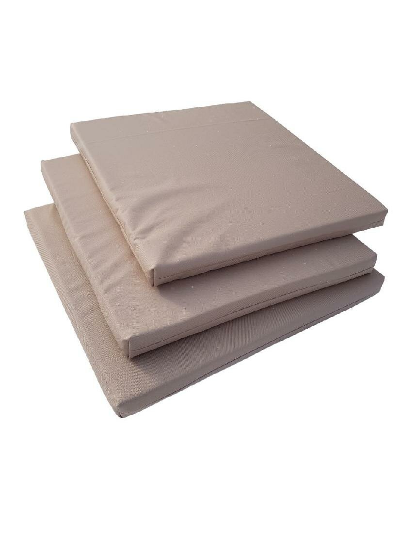 Комплект подушек Евро Люкс для 3-х местного дивана Альтернатива цвет бежевый