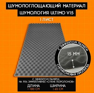 Фото Шумопоглощающий материал Шумология Ultimo V15 Pro