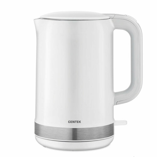 Чайник CENTEK CT-1010 белый стекло 330000₽