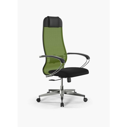 Кресло ErgoLife Sit 10 B1-111K - X2+UMF(X1) /Ub00/Wh00/K1cL(M09. B22. G18. W02) (Зеленое/Черное)