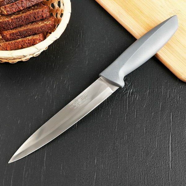 Нож кухонный Plenus, лезвие 15 см, сталь AISI 420