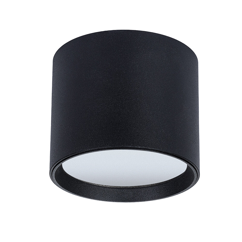 Накладной светильник Arte Lamp Intercrus A5548PL-1BK, GX53, кол-во ламп:1шт, Черный