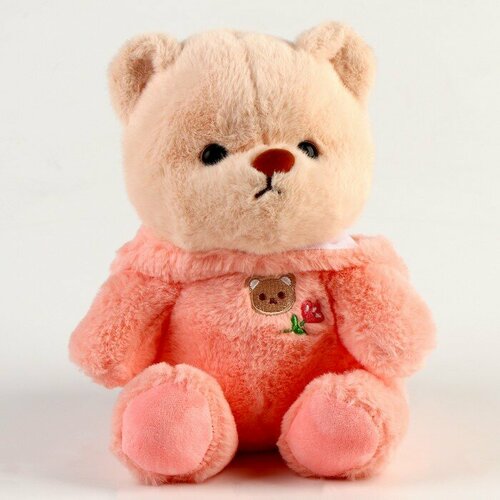мягкая игрушка медвежонок в костюме 23 см цвет бирюзовый Мягкая игрушка «Медвежонок» в костюме, 23 см, цвет розовый