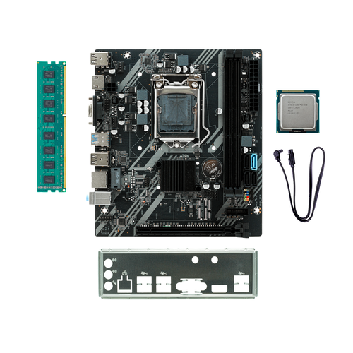 Материнская плата H61 LGA 1155, Intel Core i5-3470, DDR3-8 GB original motherboard asus p8z77 i deluxe lga 1155 ddr3 for i3 i5 i7 usb2 0 usb3 0 16gb z77 desktop motherboard free shipping