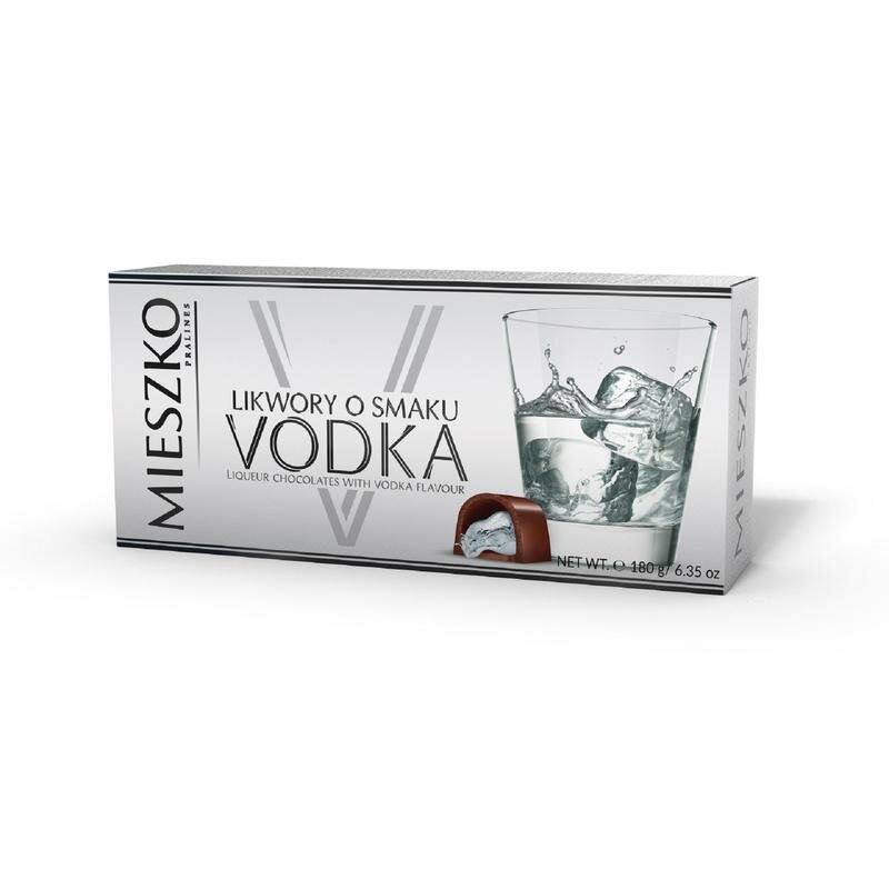 Конфеты Mieszko Vodka Liqueur Chocolates, 180 г - фото №14