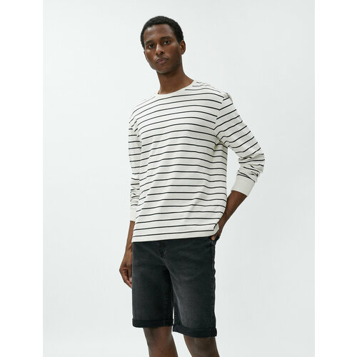 фото Шорты koton, размер 48/50, черный