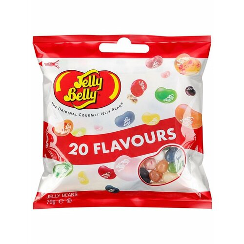 Драже жевательное Jelly Belly, ассорти 20 вкусов, 70 г
