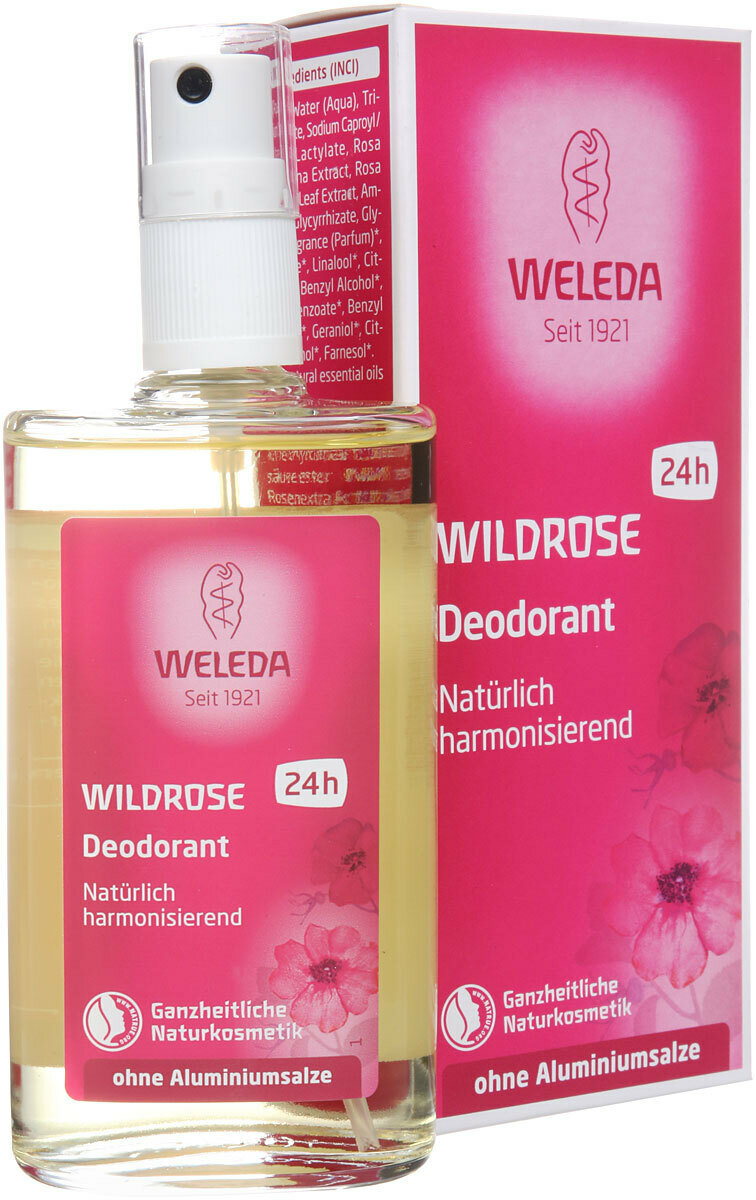 Weleda Розовый дезодорант, 100 мл