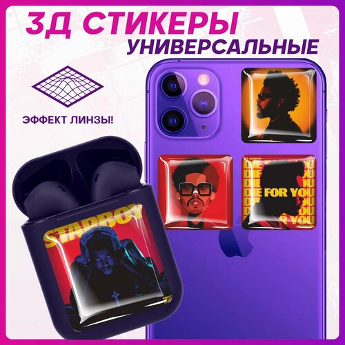 Наклейки на телефон 3D Стикеры The Weeknd