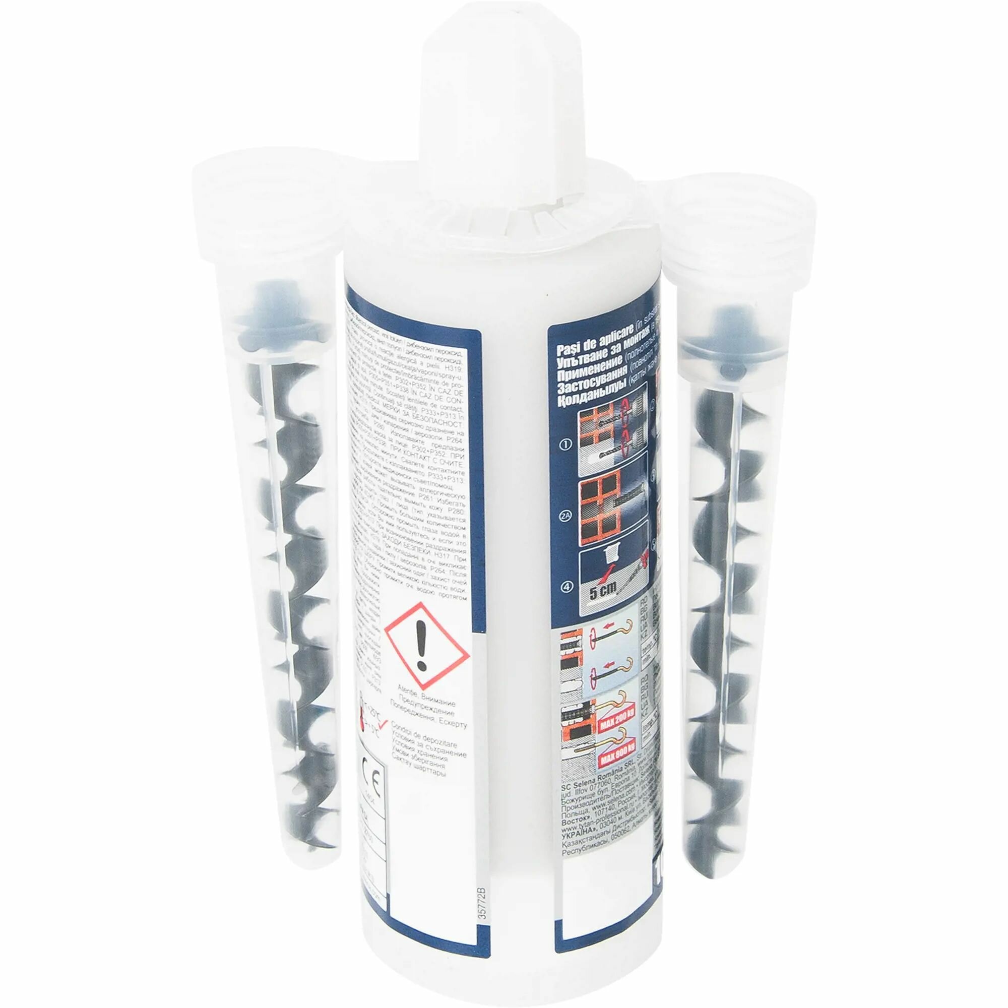 фото Анкер химический полиэст TYTAN 2К 165мл