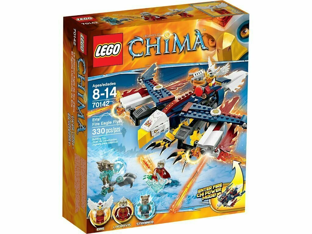 Конструктор LEGO Legends of Chima 70142 Огненный истребитель Орлицы Эрис