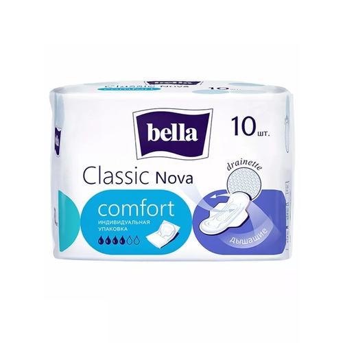 Прокладки женские Bella Classic Nova Сomfort, 10 шт.