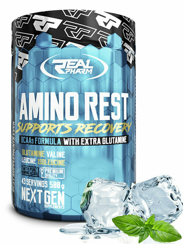 Real Pharm, Amino Rest, 500г (Ледяная свежесть)
