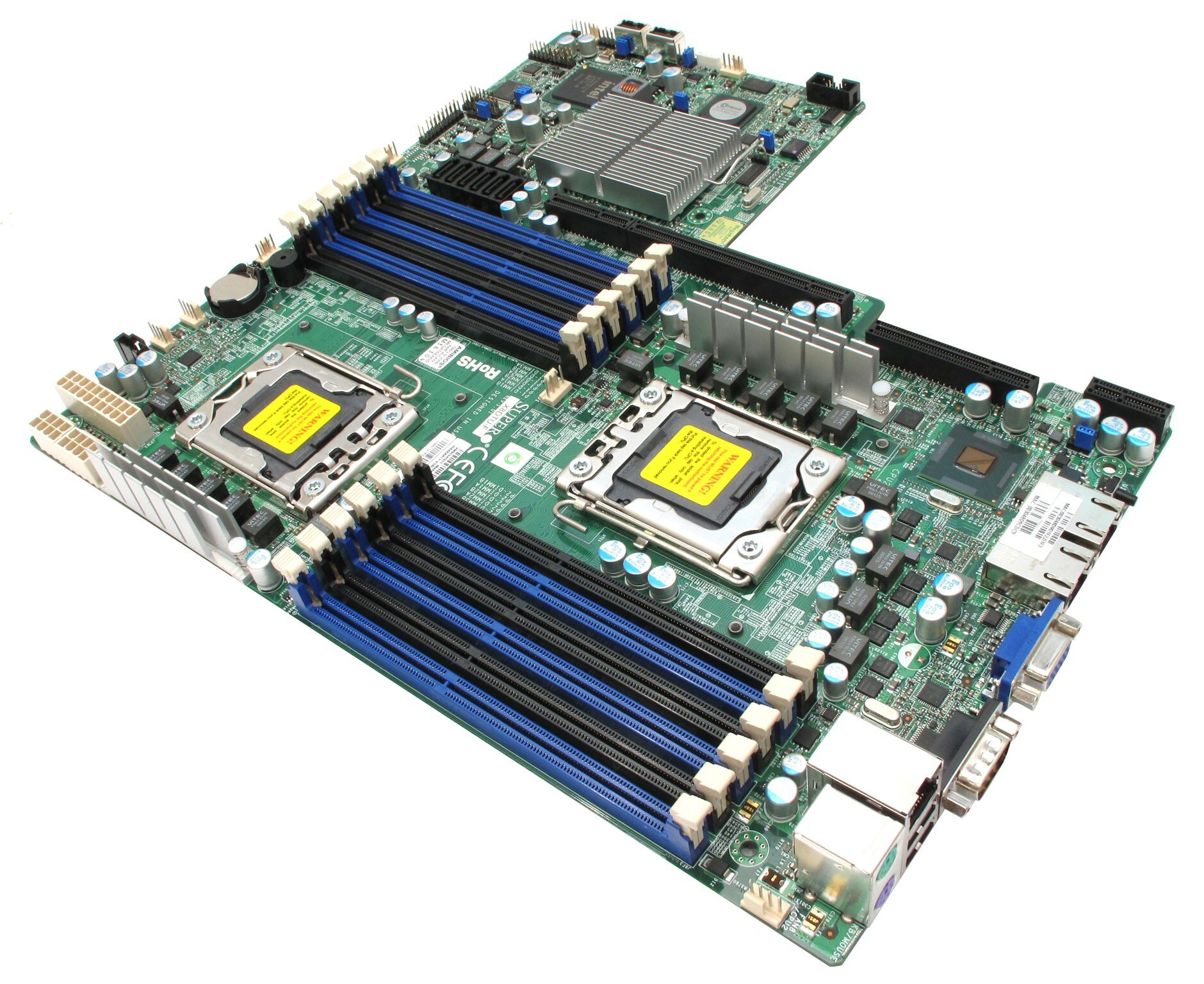 Материнская плата Supermicro X8DTU-F 12 2х Socket LGA1366 Registered DDR3/DDR3 ECC E-ATX с разъемом UIO