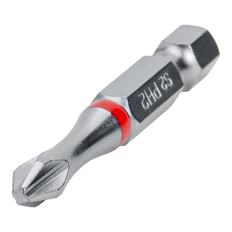 Бита ph2 50 мм хвостовик E63 мм торсионная mte (3 шт)