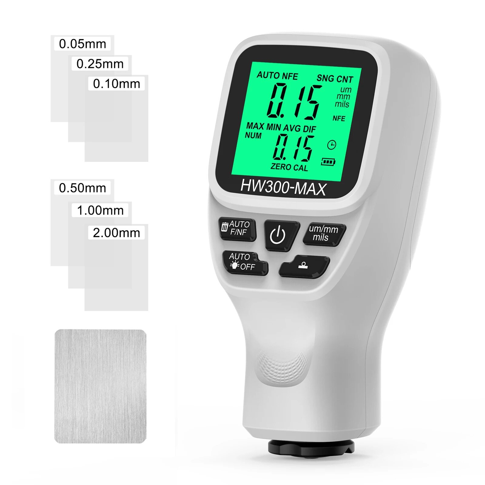 Tucuxi Thickness Tester, HW300-MAX White