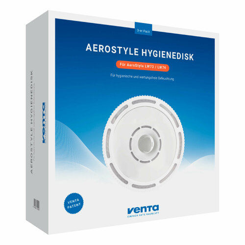 Гигиенический диск Venta Гигиенические диски AEROSTYLE LW73LW74 3 шт 1996000₽