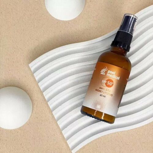 Bio Medical Care Peel Medical Антивозрастной увлажняющий солнцезащитный крем Anti age + Moisturizing SPF 50, 60 мл.