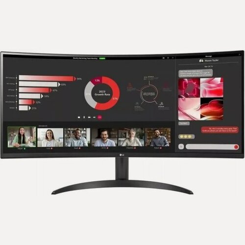 Изображение товара Монитор LG UltraWide 34WR50QK-B 34" черный