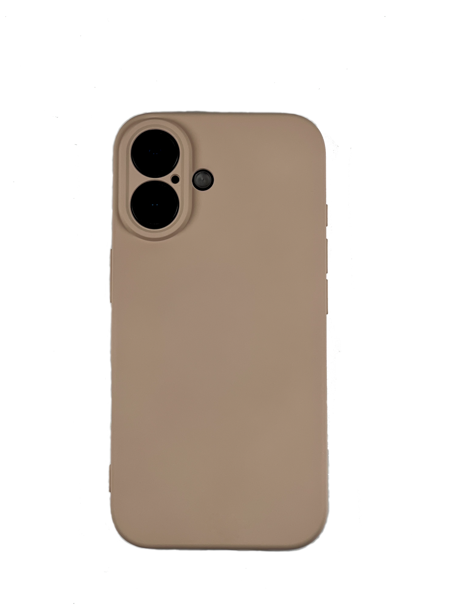 Чехол DAPROSTO TPU Peach Velvet, для iPhone 16, тонкий, персиковый — фото 1