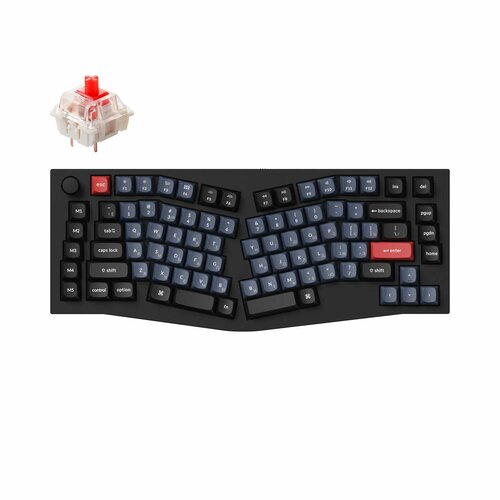 Механическая клавиатура Keychron Q10 с русской раскладкой Carbon Black Gateron G Pro Brown 15963₽