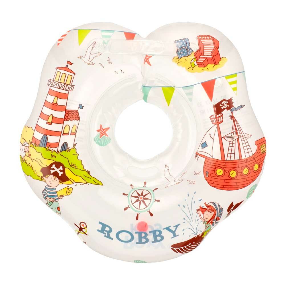 Roxy Kids Надувной круг на шею для купания малышей Robby Roxy Kids RN-003