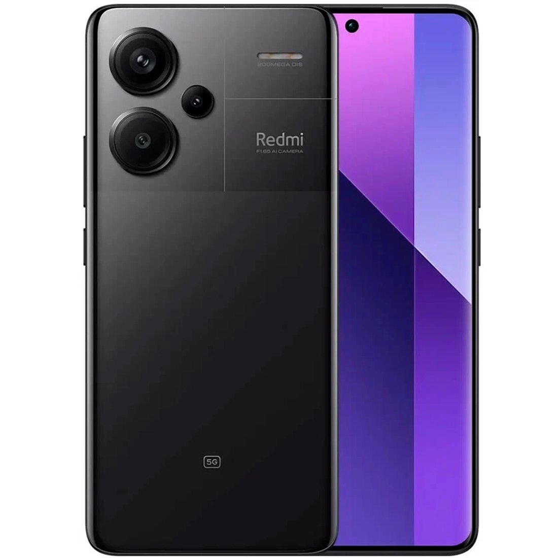Xiaomi Смартфон Xiaomi Redmi Note 13 Pro+ 5G 8/256GB Global (Черный, 8 ГБ, 256 ГБ, Global, nanoSim+eSim)