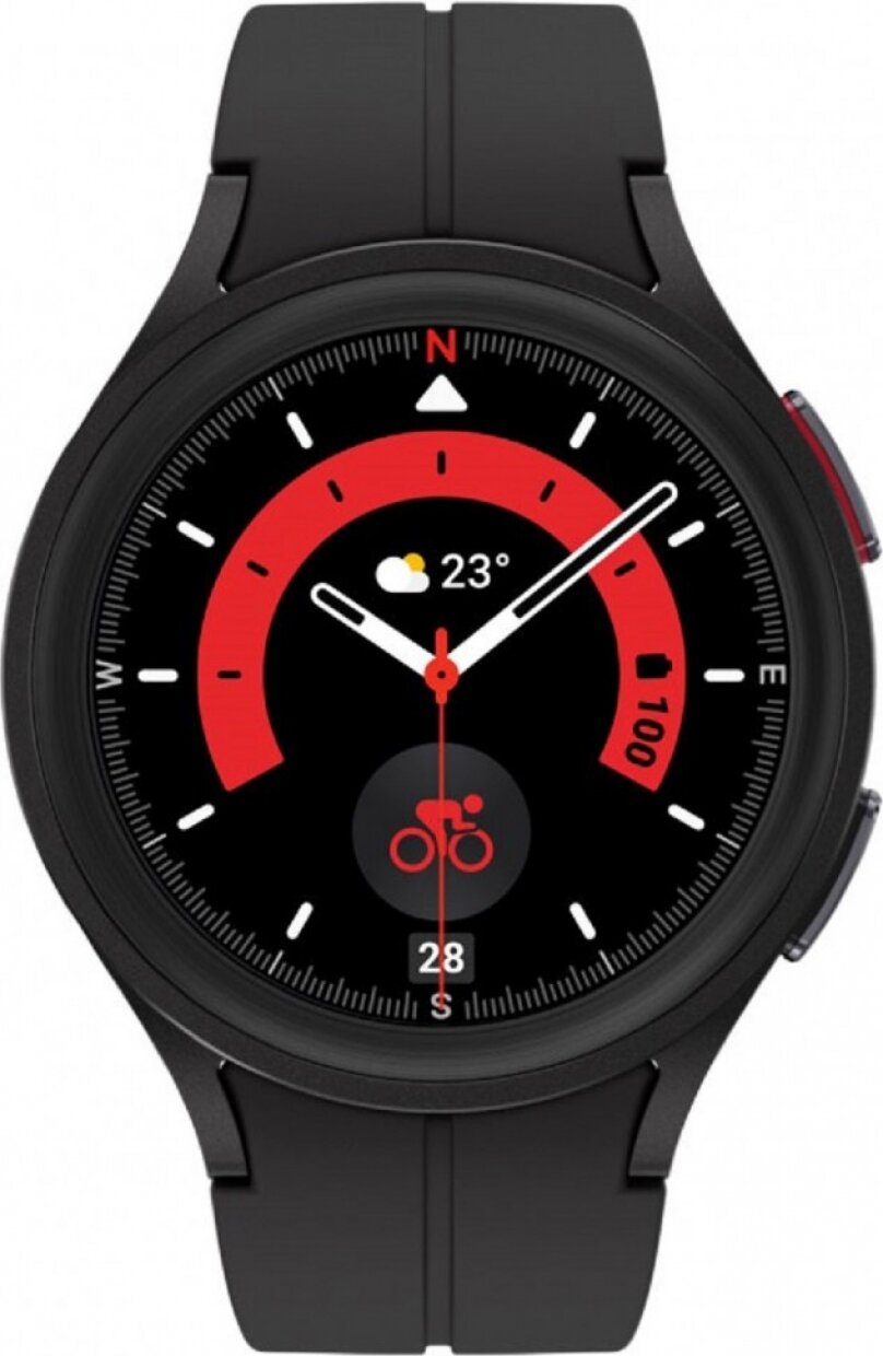 Умные часы Samsung Galaxy Watch 5 Pro 45mm Global Titanium Black