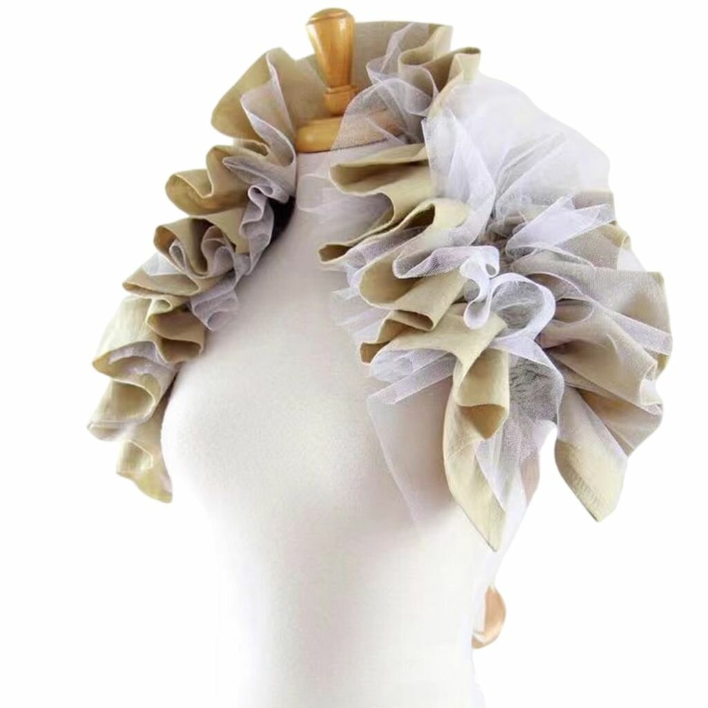 Съёмный воротник , 20 см., beige