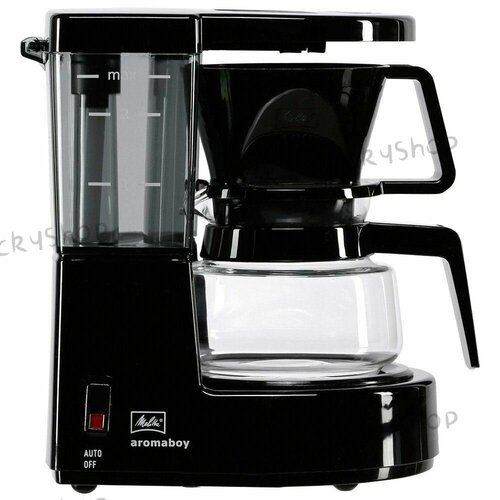 Кофеварка Melitta "Aromaboy" 1015-02, Кофеварка капельная, капельная, 1 чашка, черный, 500Вт, пластик