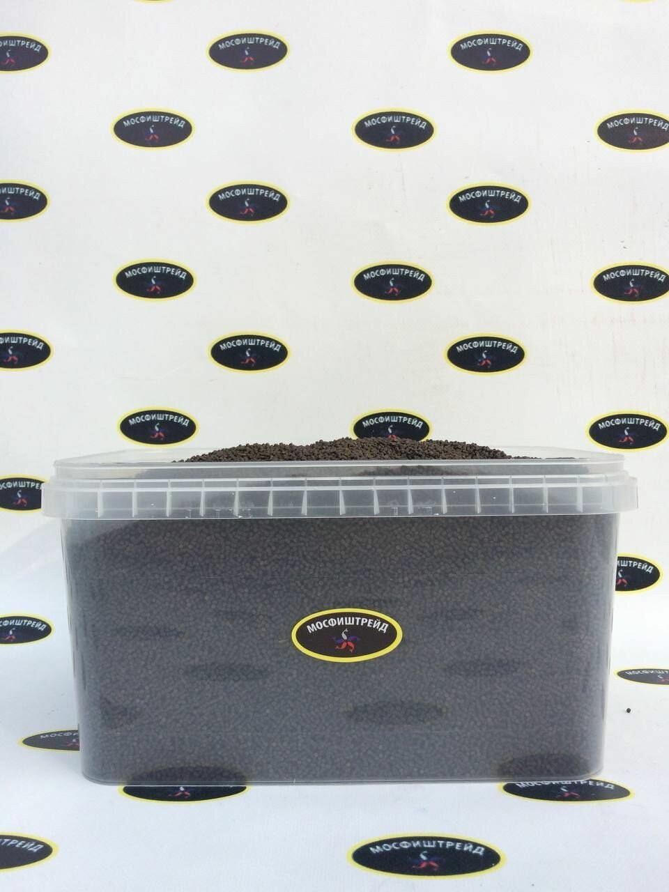 РусМодус Фид  RUSMODUS FEED  2мм  5 8л  ведро   тонущий корм для форели и донных рыб