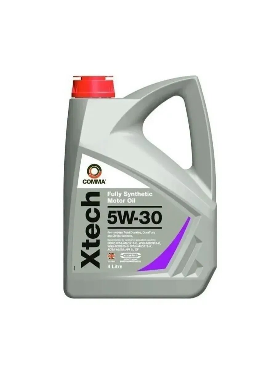 Масло моторное COMMA Xtech 5W-30 4л XTC4L