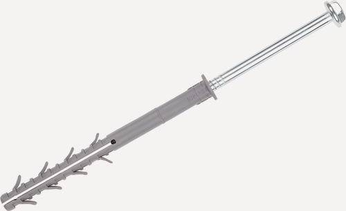 Изображение товара Дюбель рамный фасадный STARFIX SMP-54727-40 TSX-S 10х140 мм нейлон, потай, с шурупом 40 шт в уп. ТК