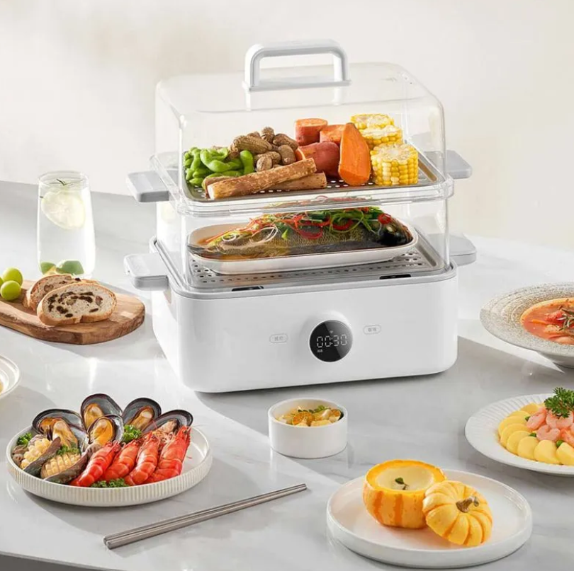 Картинки Умная Пароварка Xiaomi Mijia Smart Electric Steamer 12L (MES01) CN