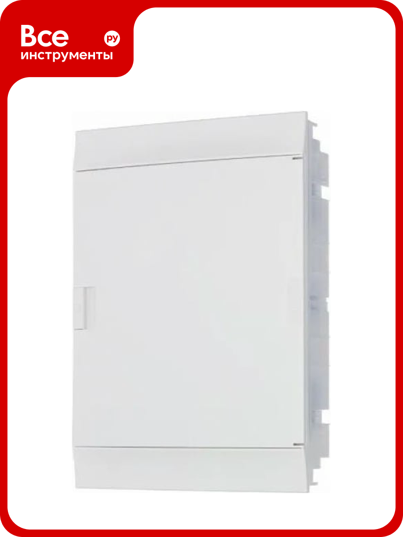 Бокс в нишу ABB mistral41 54 модулей непрозрачная дверь c клеммами 1SLM004102A1109