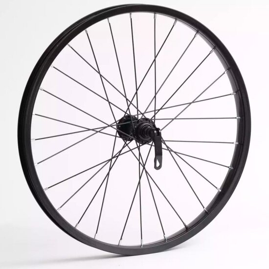 Колесо велосипедное Rush Hour 20" переднее в сборе v-brake гайки
