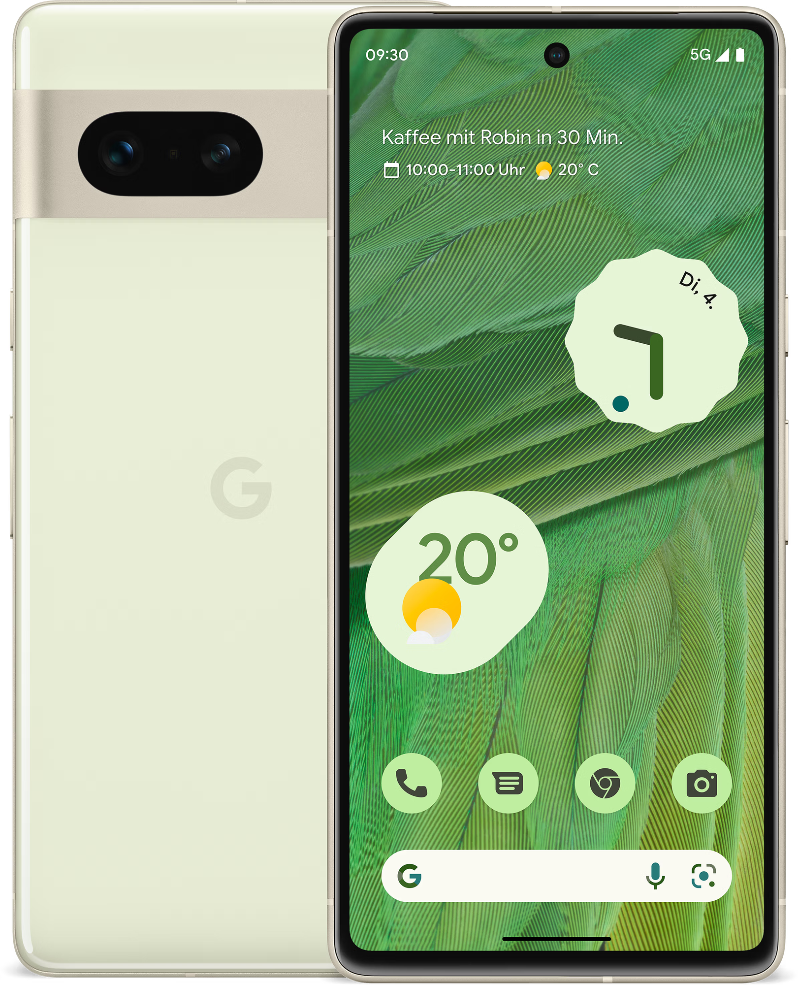 Смартфон Google Pixel 7 8/128 ГБ USA, lemongrass